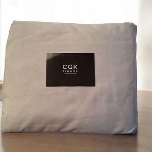 CGK Linens 3 Piece Twin XL Sheet Set Gray Microfiber Deep Pockets
